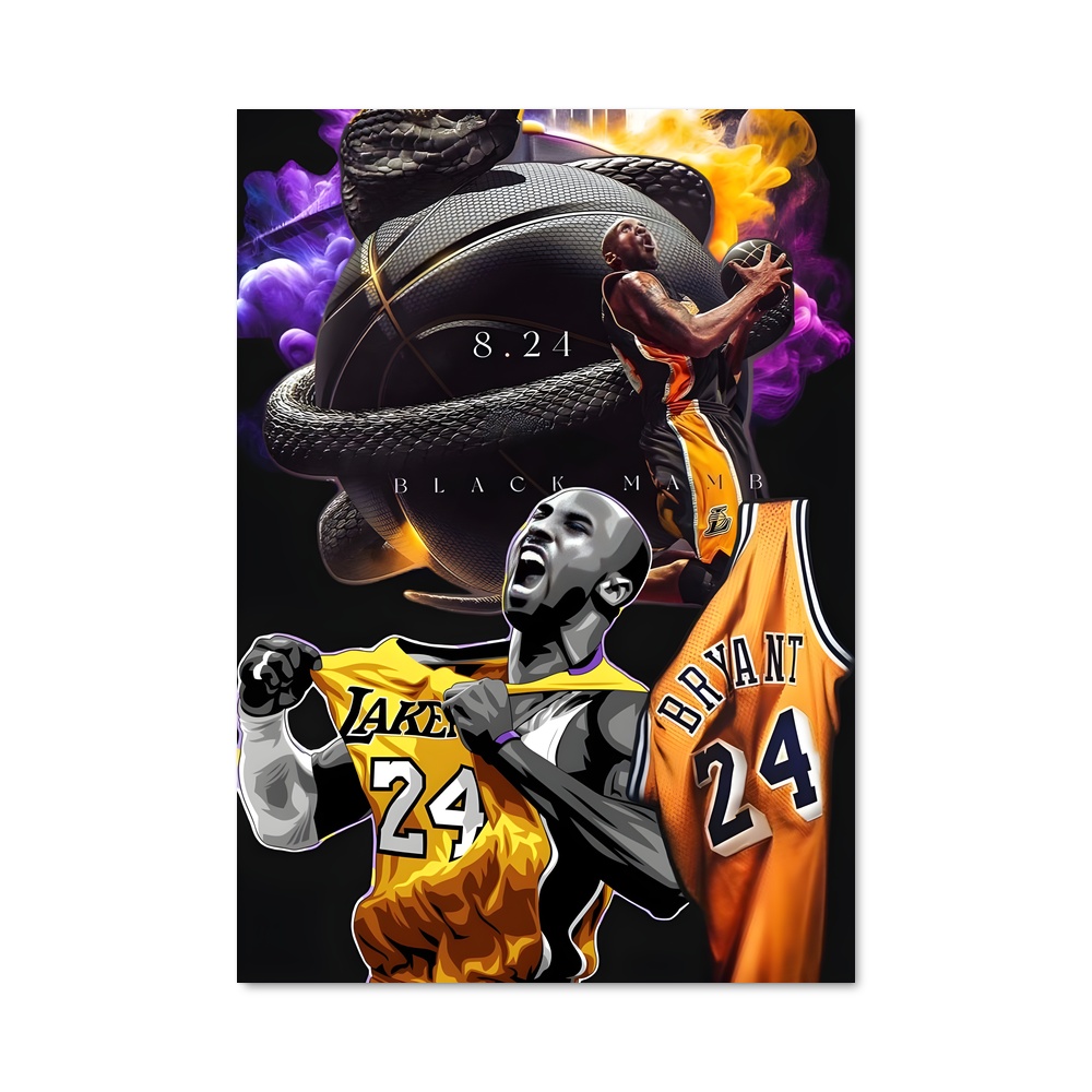 Poster Kobe hommage